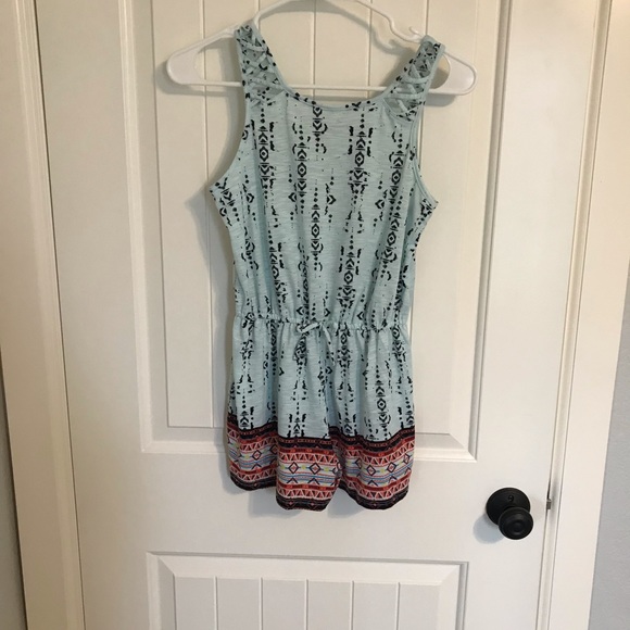 Mudd Aztec Print Romper-Size Large (12) - Picture 1 of 2